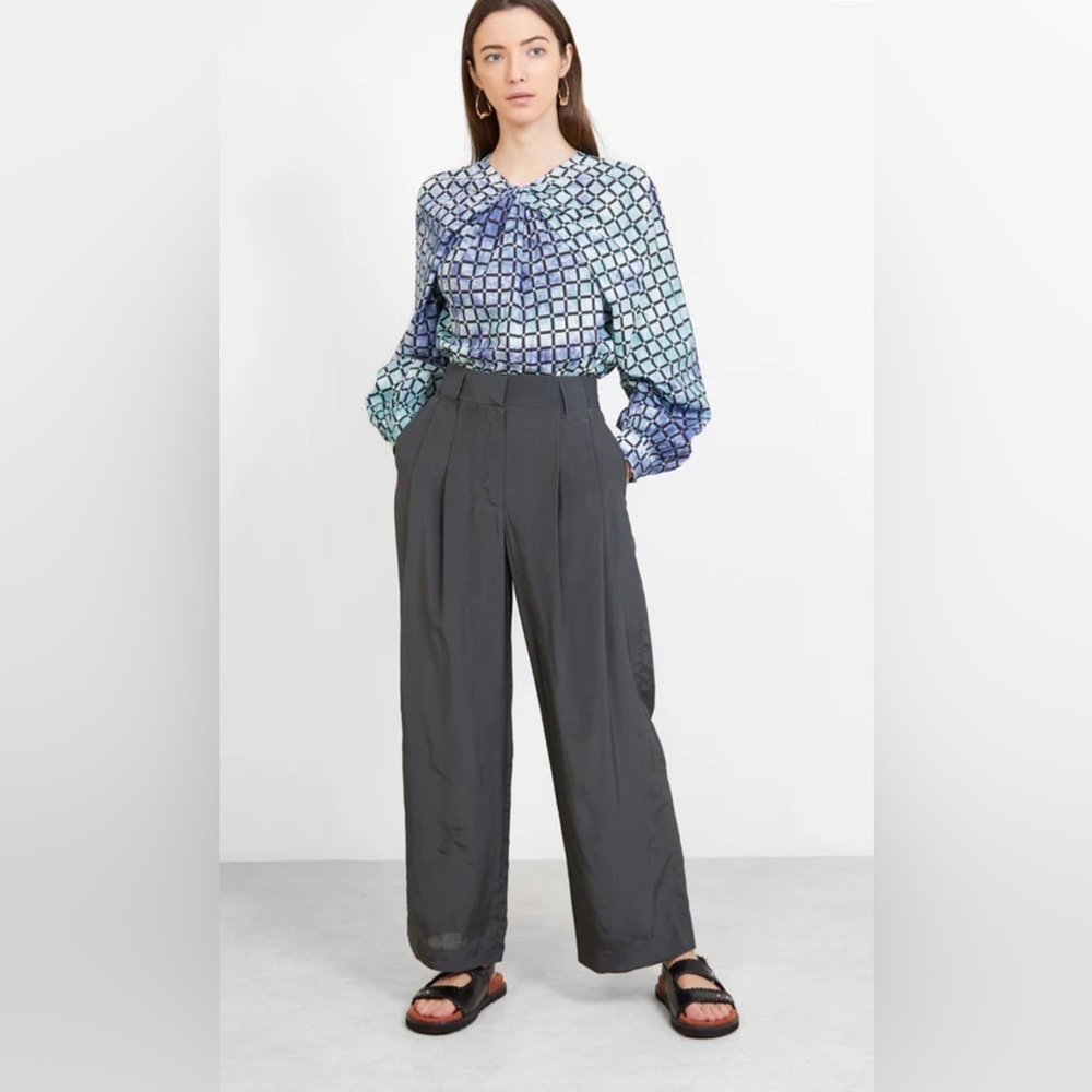 Rachel Comey Soon Top Black & Blue 8